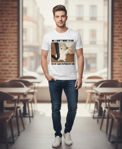 Short Sleeves T-Shirt - Angry Kitten